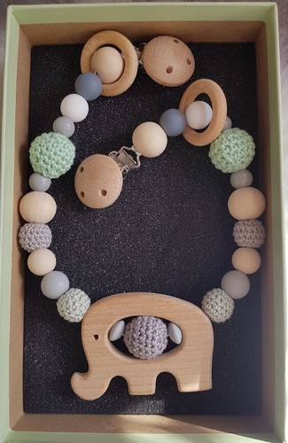 Kinderwagenkette grau - kinderwagenkette,