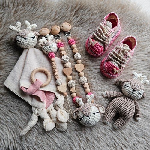 Schnullerkette 5er set - 5er,