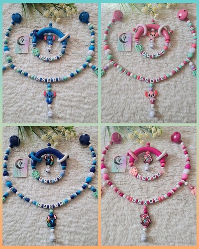 Kinderwagenkette mit namen - kinderwagenkette,