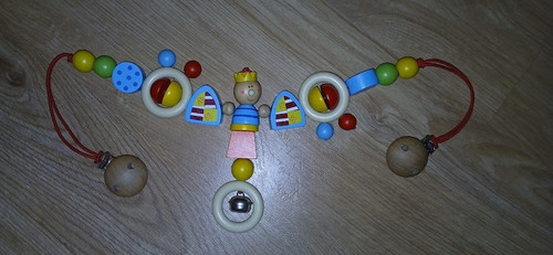 Kinderwagenkette ritter könig - kinderwagenkette,