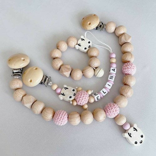 3er set kinderwagenkette - set,