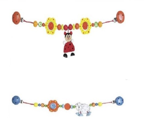 Baby rassel holz wagenkette - baby,