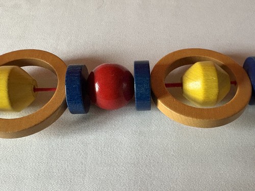 Holz bunte - 70-er:,